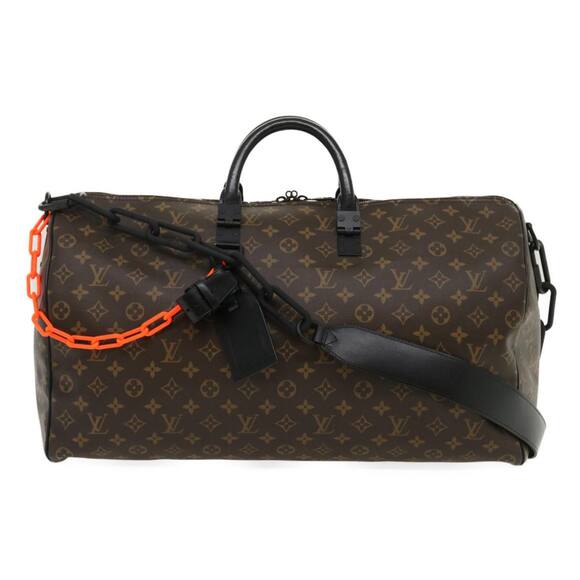 LOUIS VUITTON Monogram Virgil Abloh Keepall Band 50 Bostonbag M44471 - Picture 13 of 16